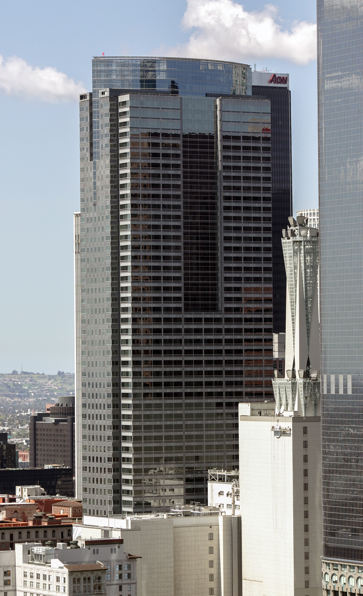Gas Company Tower, Los Angeles - View from City Hall. © Mathias Beinling